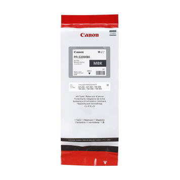 Canon PFI-320MBK 2889C001 tusz czarny matowy oryginalny