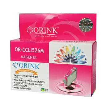 Zamiennik Canon CLI-526M tusz magenta marki Orink