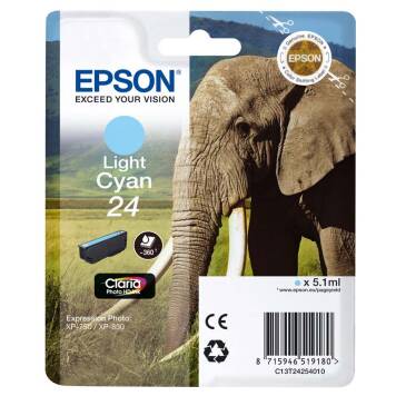 Epson 24 T2425 tusz light cyan oryginalny