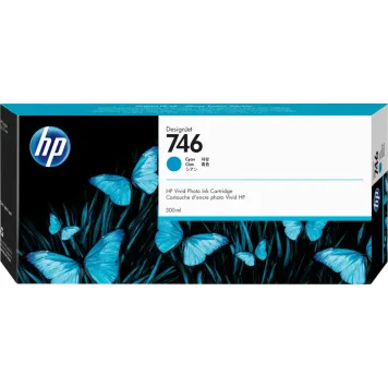 HP 746 P2V80A tusz cyan oryginalny