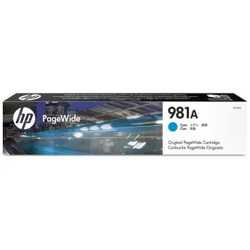 HP 981A J3M68A tusz cyan oryginalny