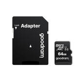 GoodRam 64GB 100MB/s UHS-I C10 U1+ adapter SD