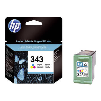 HP 343 C8766EE tusz 3-kolorowy oryginalny