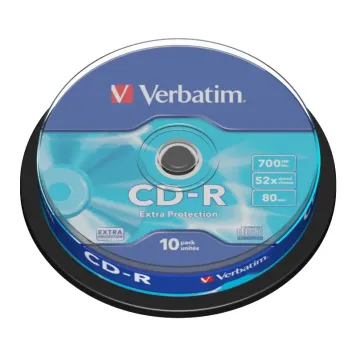 Verbatim CD-R Extra Protection 52x 700MB 10 szt. Spindle - 43437