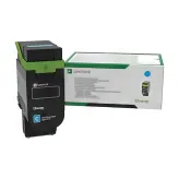 Lexmark 75M20C0 zwrotny toner cyan oryginalny