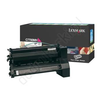 Lexmark C7700MH toner magenta oryginalny