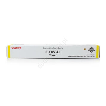 Canon C-EXV45 6948B002 toner żółty oryginalny