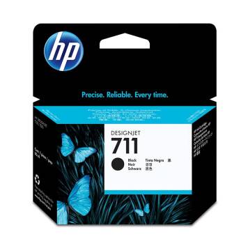 HP 711XL CZ133A tusz czarny oryginalny