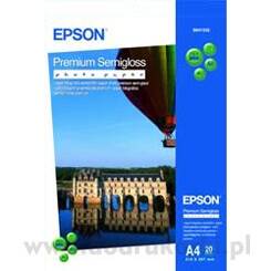 Epson C13S041332 Premium Semigloss Photo Paper A4 20 ark.
