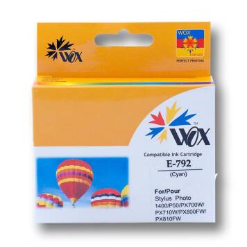 Zamiennik Epson T0792 tusz cyan marki Wox