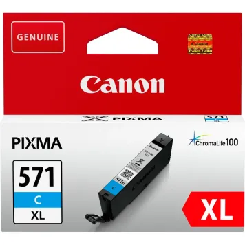 Canon CLI-571C XL 0332C001 tusz cyan oryginalny