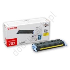 Canon CRG-707Y toner żółty oryginalny 9421A004