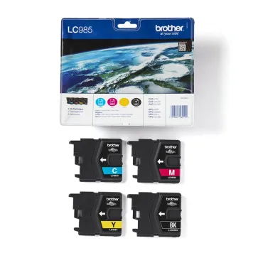 Brother LC985VALBP Value Pack CMYK tusze oryginalne