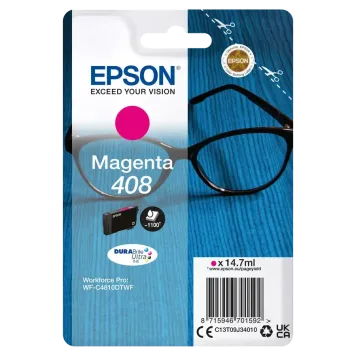 Epson 408 T09J3 tusz magenta oryginalny
