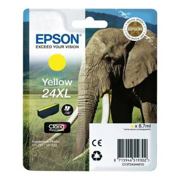 Epson 24XL T2434 tusz żółty oryginalny