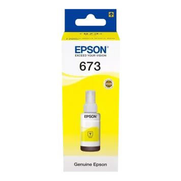 Epson T6734 C13T67344A tusz żółty oryginalny