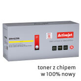 Zamiennik HP 415A W2032A toner żółty marki ActiveJet + chip