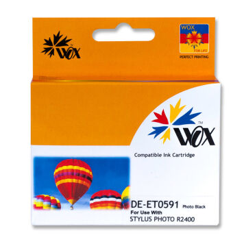 Zamiennik Epson T0591 tusz czarny foto marki Wox