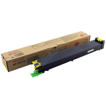 Sharp MX31GTYA toner żółty oryginalny