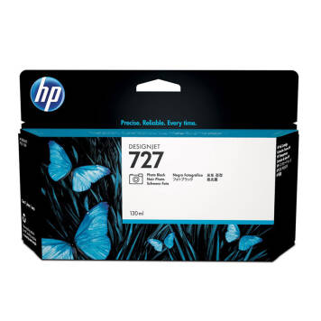 HP 727 B3P23A tusz czarny foto oryginalny