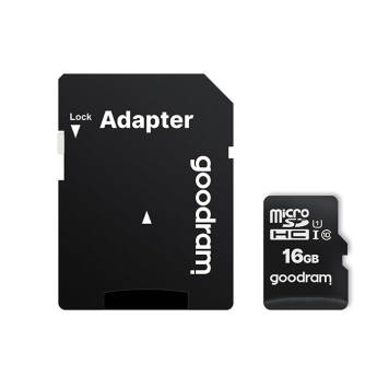 GoodRam 16GB 100/10 MB UHS-I C10 U1+ adapter