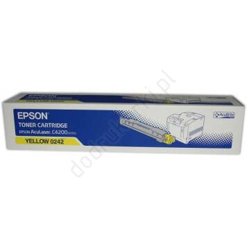 Epson C13S050242 toner żółty oryginalny 