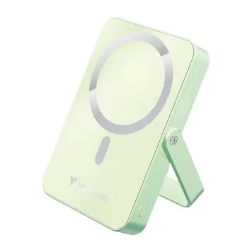 Powerbank Charge 'n' Go z podstawką 10000 mAh Verbatim zielony