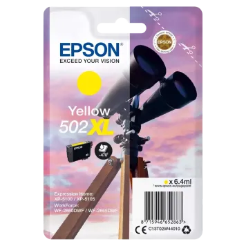 Epson 502XL C13T02W44010 tusz żółty oryginalny