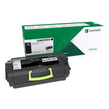 Lexmark 53B2000 toner oryginalny