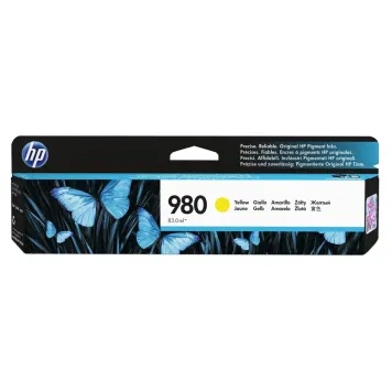 HP 980 D8J09A tusz żółty oryginalny