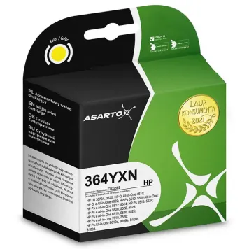 Asarto zamiennik HP 364XL CB325EE tusz żółty
