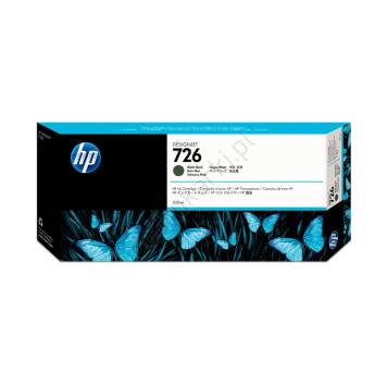 HP 726 CH575A tusz czarny matowy oryginalny
