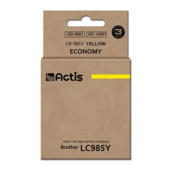Zamiennik Brother LC985Y tusz żółty marki Actis