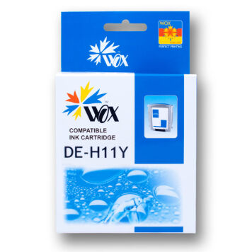 Zamiennik HP 11 C4838AE tusz żółty marki Wox
