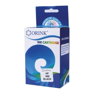 Zamiennik HP 650 CZ101AE tusz czarny marki Orink