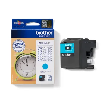 Brother LC125XLC tusz cyan oryginalny