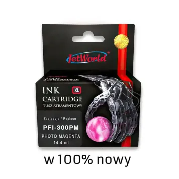 Zamiennik Canon PFI-300PM 4198C001 tusz foto magenta marki JetWorld