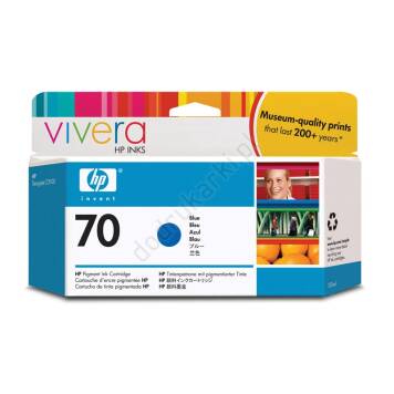 HP 70 C9458A tusz niebieski oryginalny