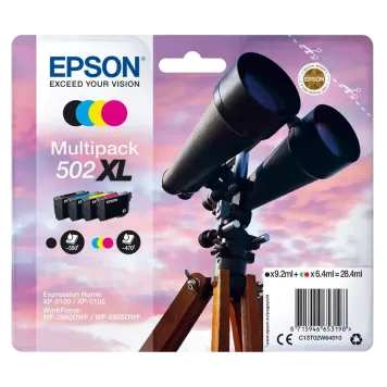 Epson 502XL C13T02W64010 multipack 4 tusze CMYK oryginalne