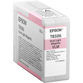 Epson T8506 tusz vivid light magenta oryginalny