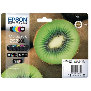 Epson 202XL C13T02G74010 multipack 5 kolorów oryginalny