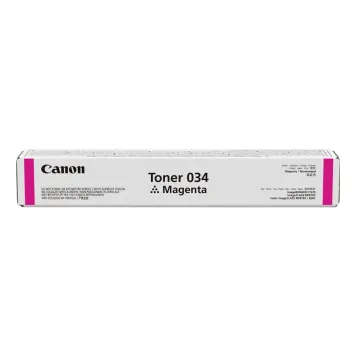 Canon 034 M 9452B001 toner magenta oryginalny