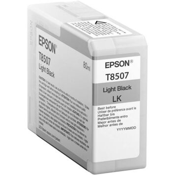 Epson T8507 tusz light black oryginalny