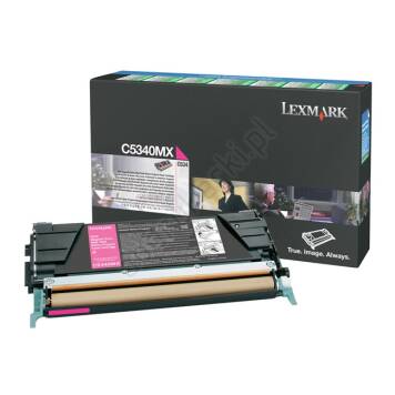 Lexmark C5340MX toner magenta oryginalny