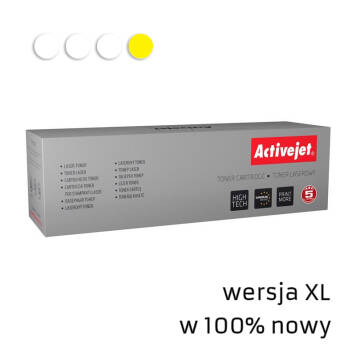 Zamiennik HP 201X CF402X toner żółty XL marki ActiveJet