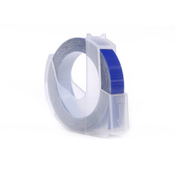Zamiennik taśmy Dymo 3D S0898140 do wytłaczania niebieska 9mm x 3m