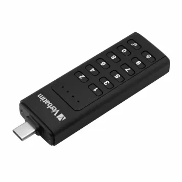 Verbatim USB flash drive 128GB USB-C Keypad Secure 49432 USB 3.2 czarny