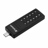 Verbatim USB flash drive 128GB USB-C Keypad Secure 49432 USB 3.2 czarny