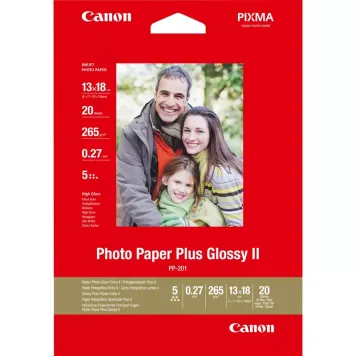 PP-201 Canon Photo Paper Plus Glossy II 13x18cm 20 ark