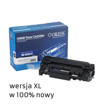 Zamiennik HP 51X Q7551X toner marki Orink